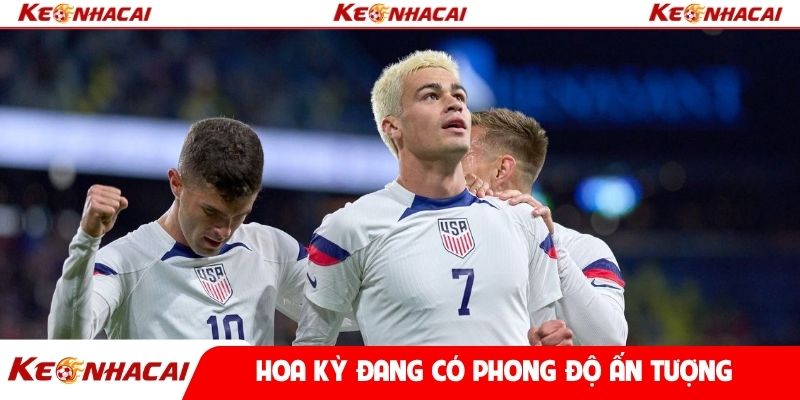 Hoa Kỳ đang có phong độ ấn tượng